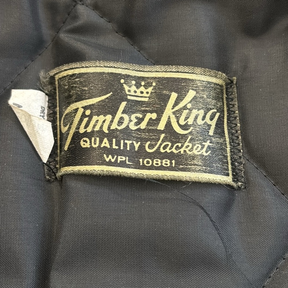 Vintage Green "Timber King" Military-Style Parka Jacket Medium Great Condition View 5